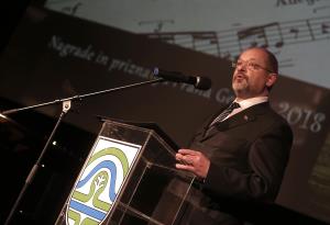 KONCERT OB PODELITVI NAGRAD IN PRIZNANJ FRANA GERBIČA NA SLIKI ALOJZ KOVŠCA FOTO LJUBO VUKELIČ DC8B9285